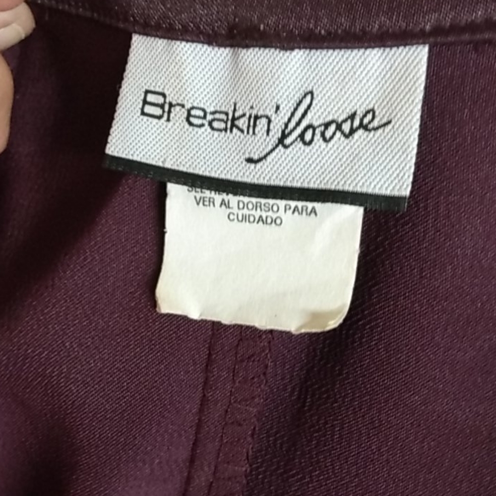Vintage 90s Boss Skirt Suit 2 Breaking Loose Brand - Picture 7 of 12